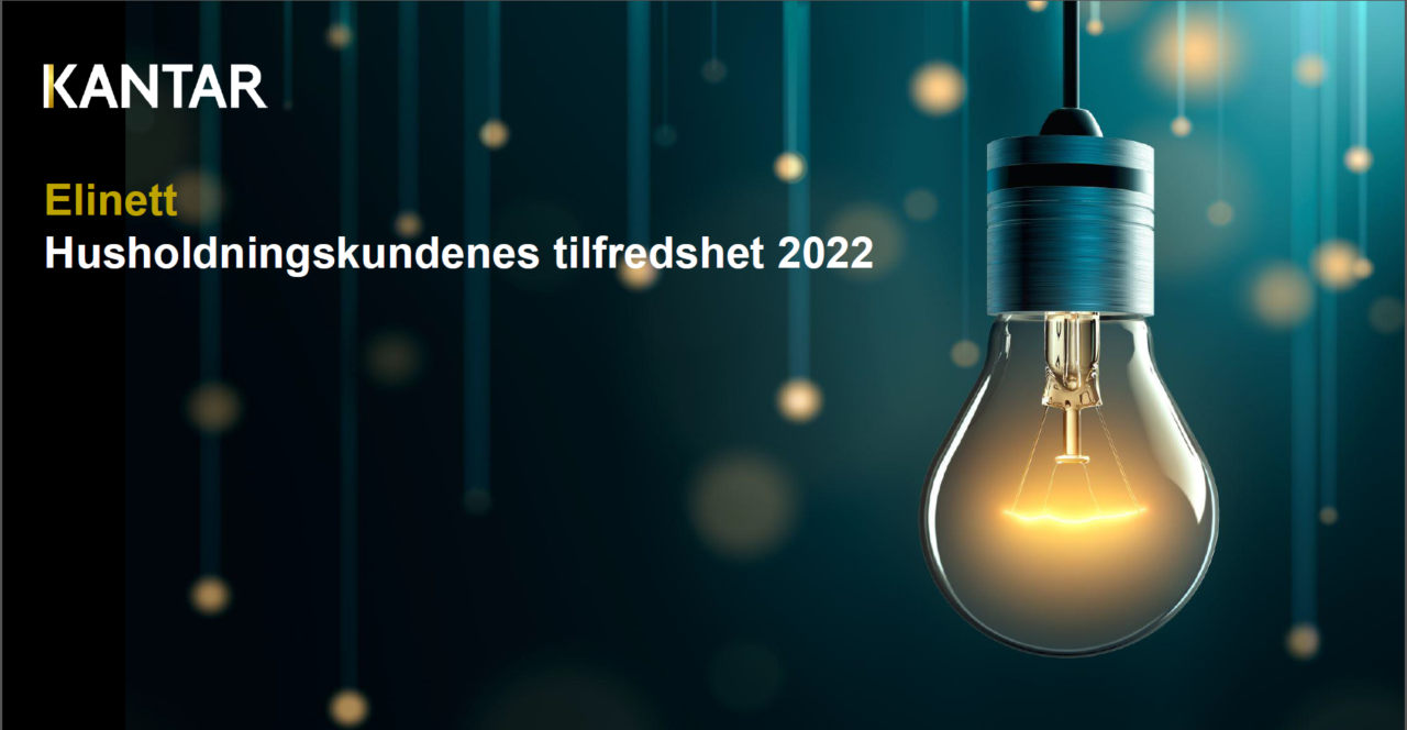 Kantar kundeundersokelse husholdningskunder 2022